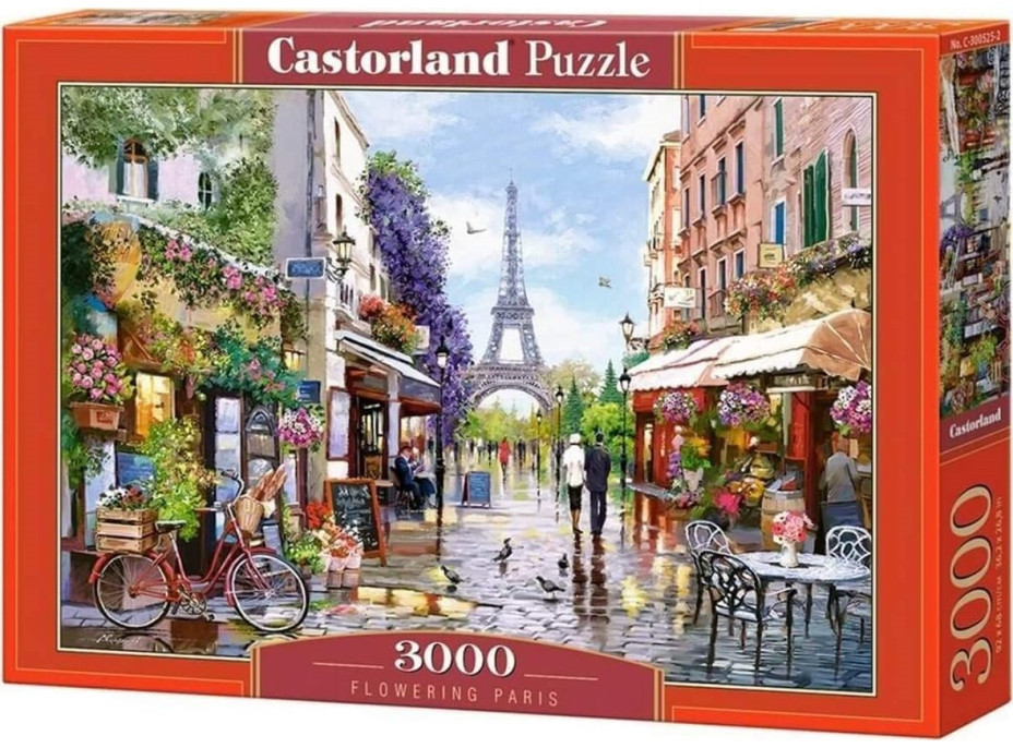 CASTORLAND Puzzle Rozkvitnutý Paríž 3000 dielikov