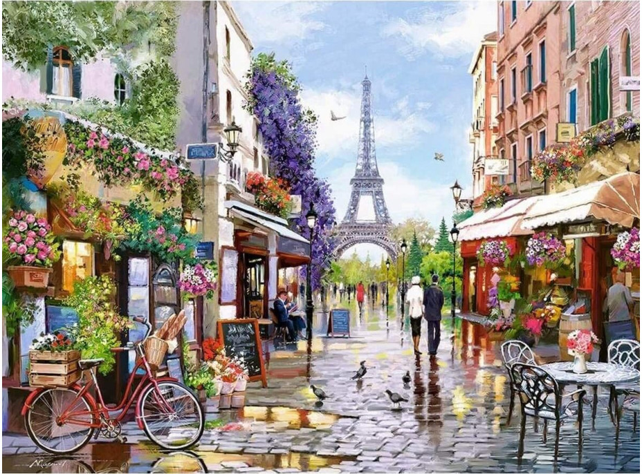 CASTORLAND Puzzle Rozkvitnutý Paríž 3000 dielikov