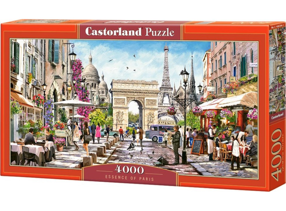 CASTORLAND Puzzle Ulica v Paríži 4000 dielikov