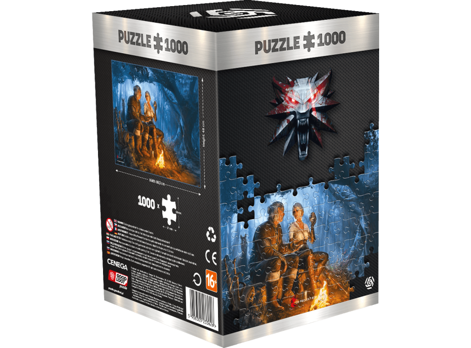 GOOD LOOT Puzzle Witcher - Journey of Ciri 1000 dielikov