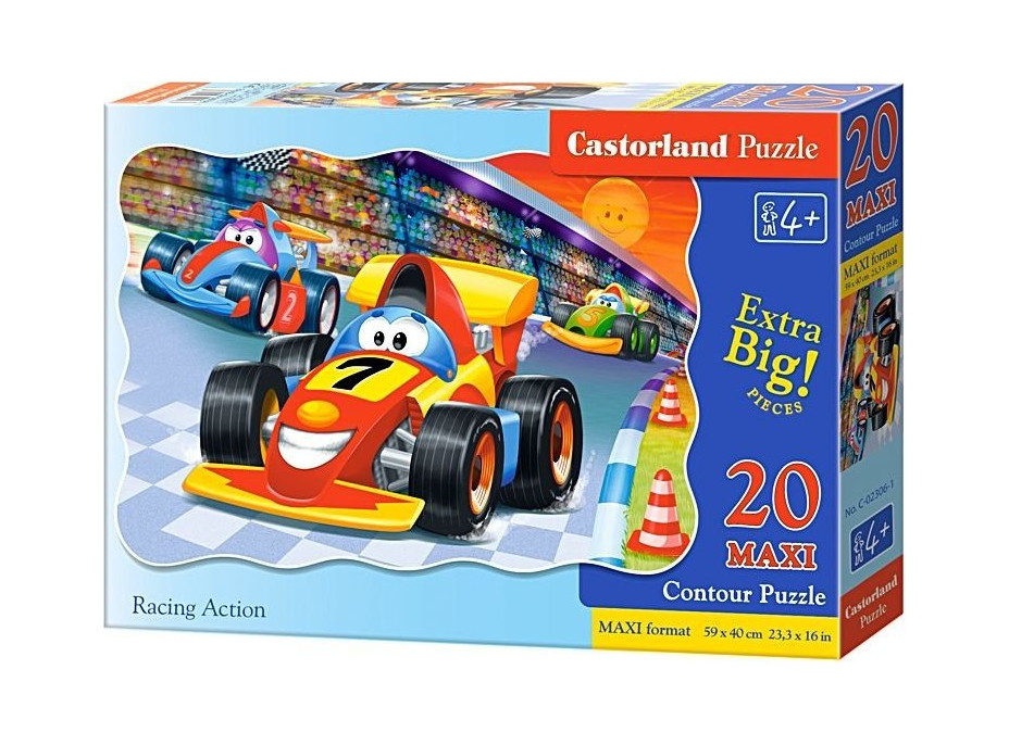 CASTORLAND Puzzle Preteky MAXI 20 dielikov
