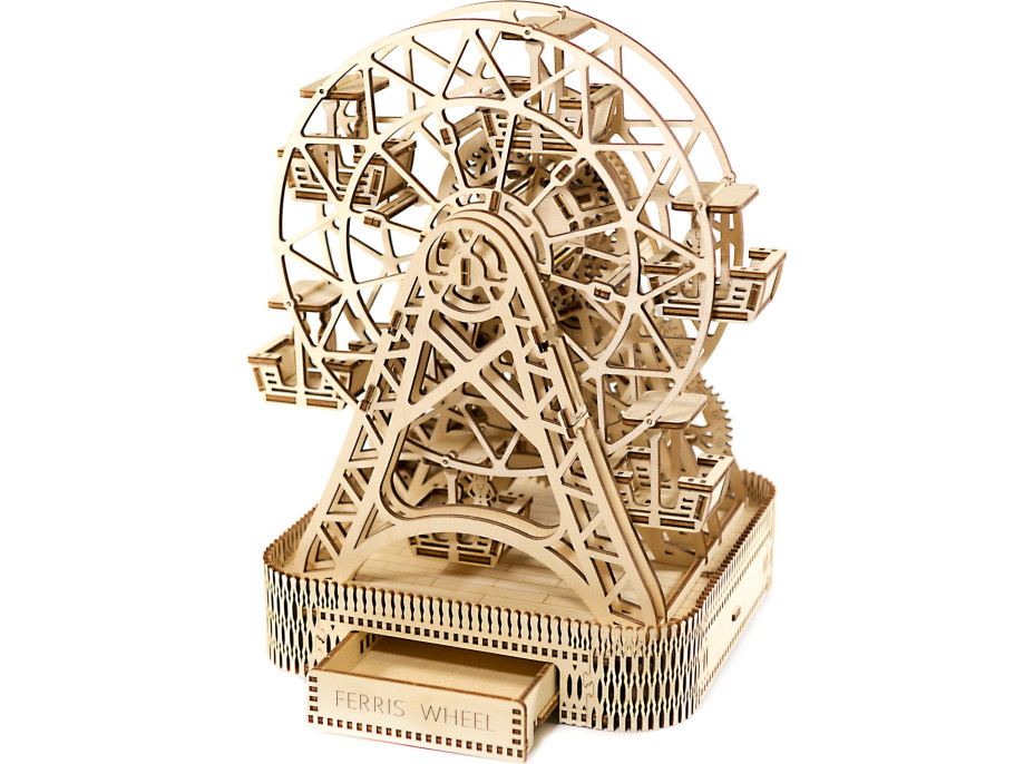 WOODEN CITY 3D puzzle Ruský bicykel 470 dielov