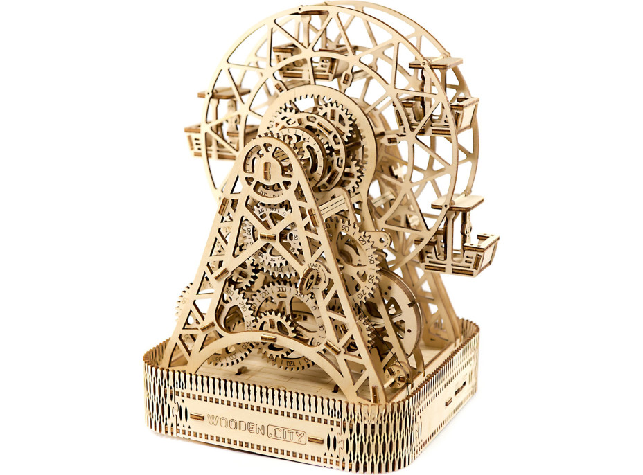 WOODEN CITY 3D puzzle Ruský bicykel 470 dielov