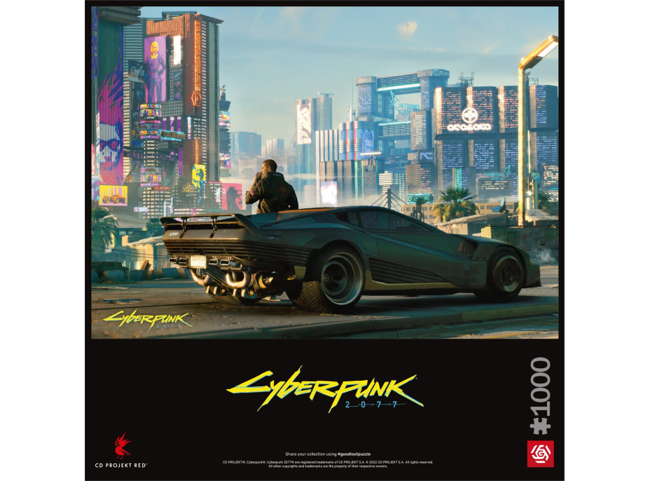 GOOD LOOT Puzzle Cyberpunk 2077: Mercenary On The Rise 1000 dielikov