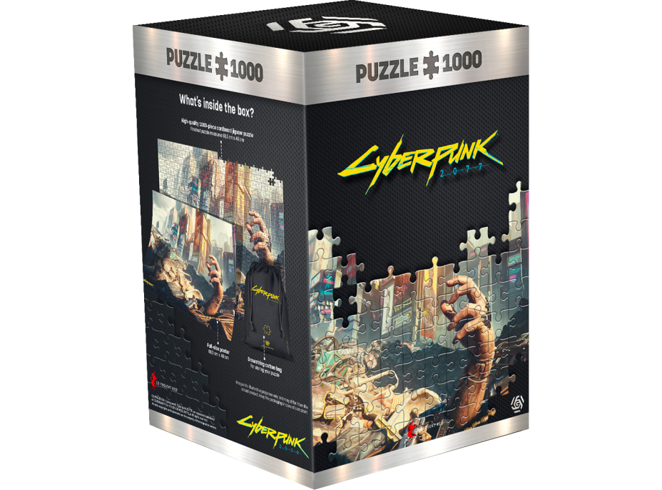 GOOD LOOT Puzzle Cyberpunk 2077 - Hand 1000 dielikov