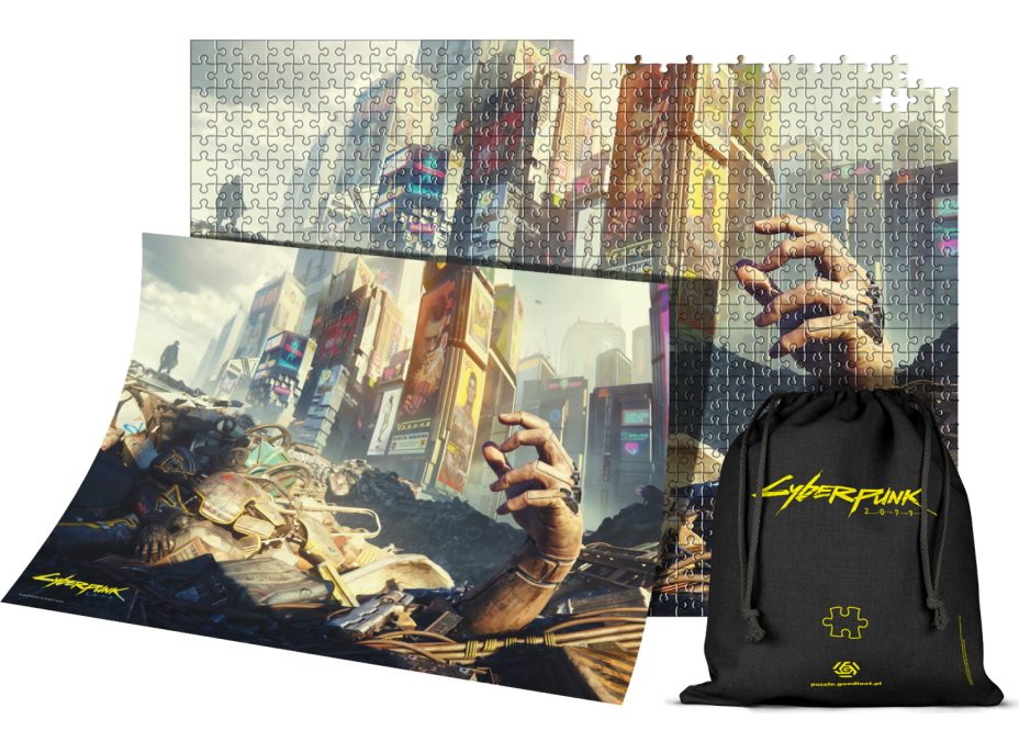 GOOD LOOT Puzzle Cyberpunk 2077 - Hand 1000 dielikov