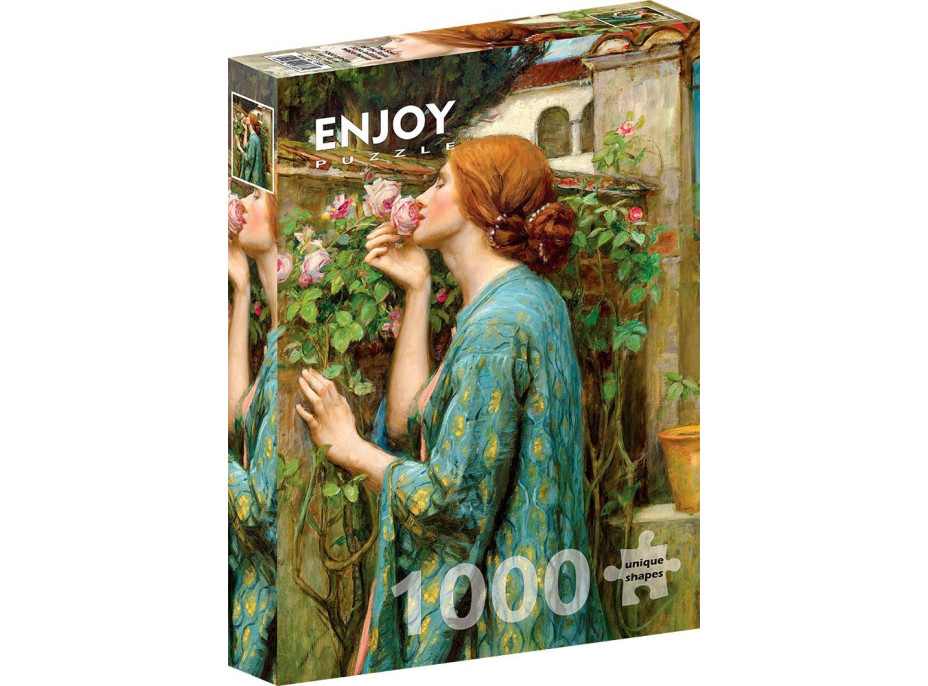 ENJOY Puzzle John William Waterhouse: Duša ruže 1000 dielikov