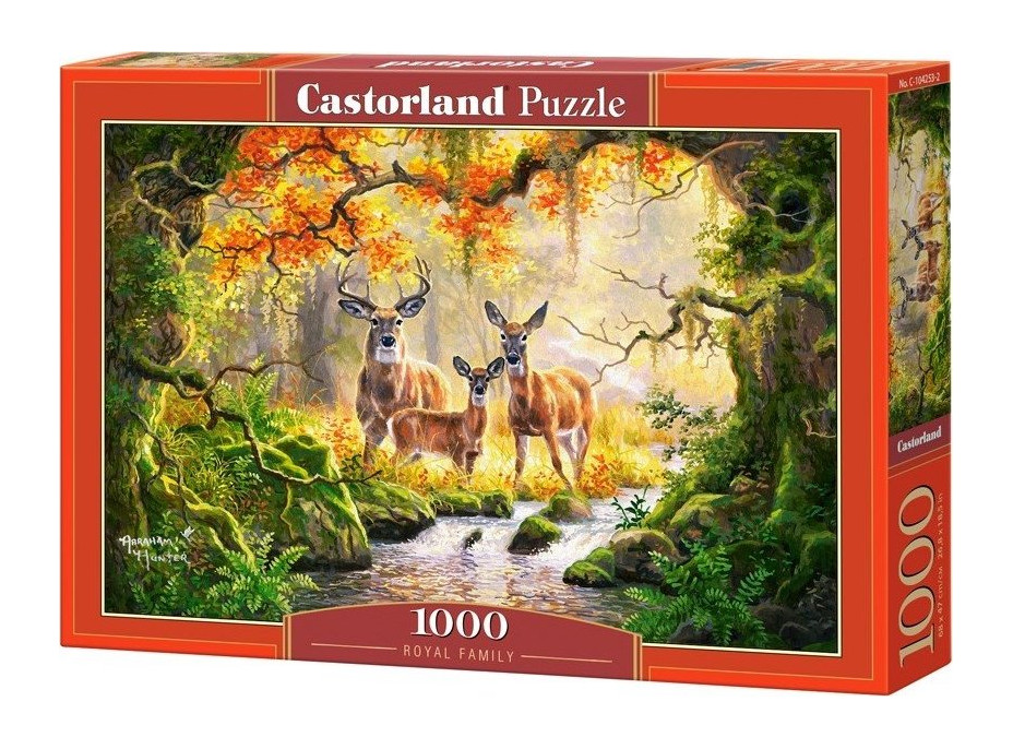 CASTORLAND Puzzle Kráľovská rodina 1000 dielikov