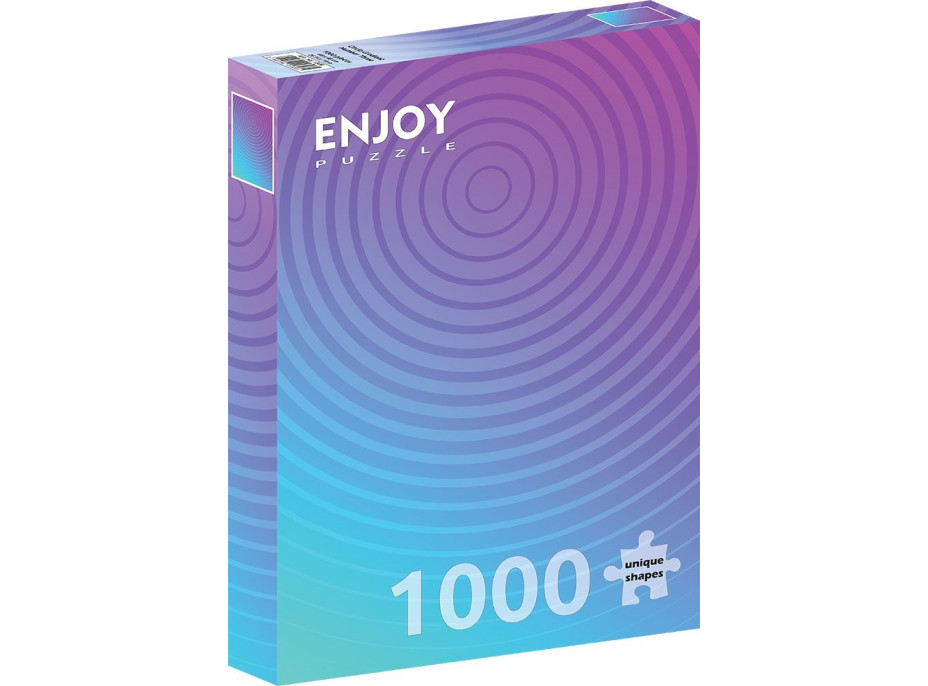 ENJOY Puzzle Kruhový gradient 3, 1000 dielikov