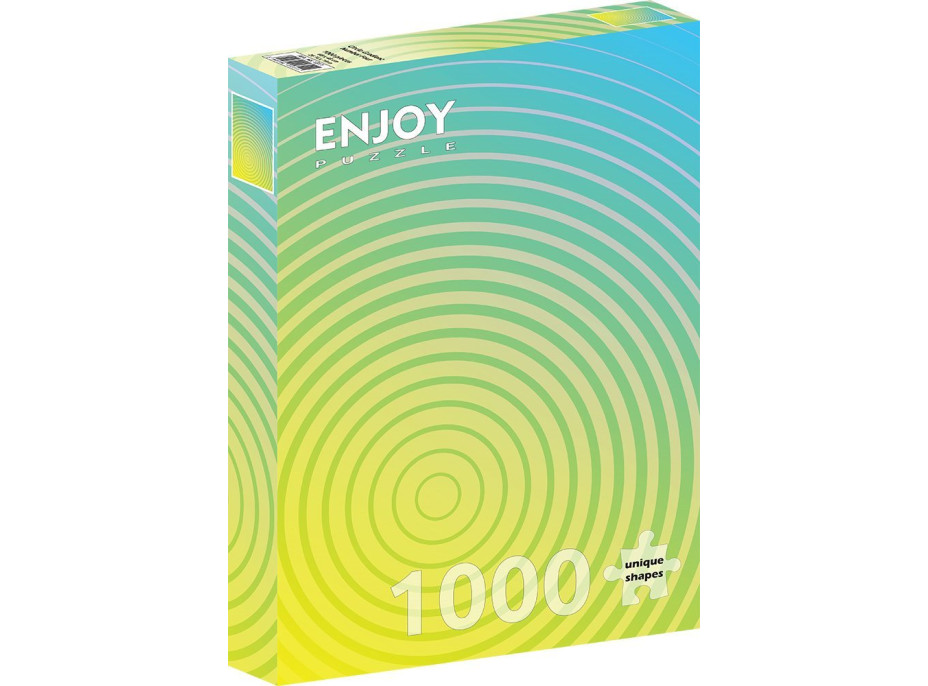 ENJOY Puzzle Kruhový gradient 4, 1000 dielikov