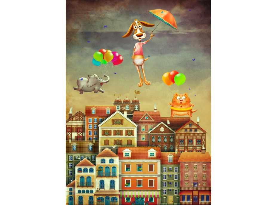 ENJOY Puzzle Nad mestom 1000 dielikov