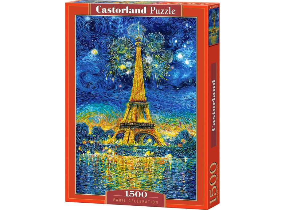 CASTORLAND Puzzle Oslavy Paríža 1500 dielikov