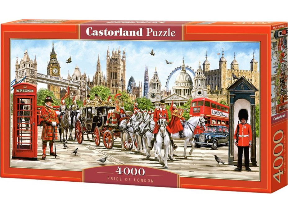 CASTORLAND Puzzle Pýcha Londýna 4000 dielikov