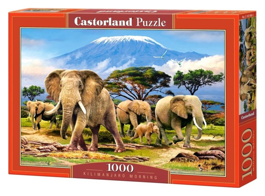 CASTORLAND Puzzle Ráno pod Kilimandžárom 1000 dielikov