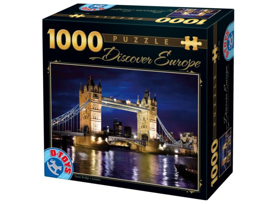 D-TOYS Puzzle Tower Bridge, Londýn 1000 dielikov