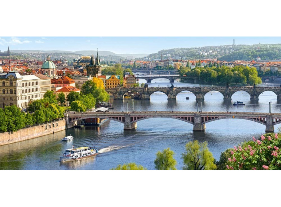 CASTORLAND Puzzle Vltavské mosty 4000 dielikov