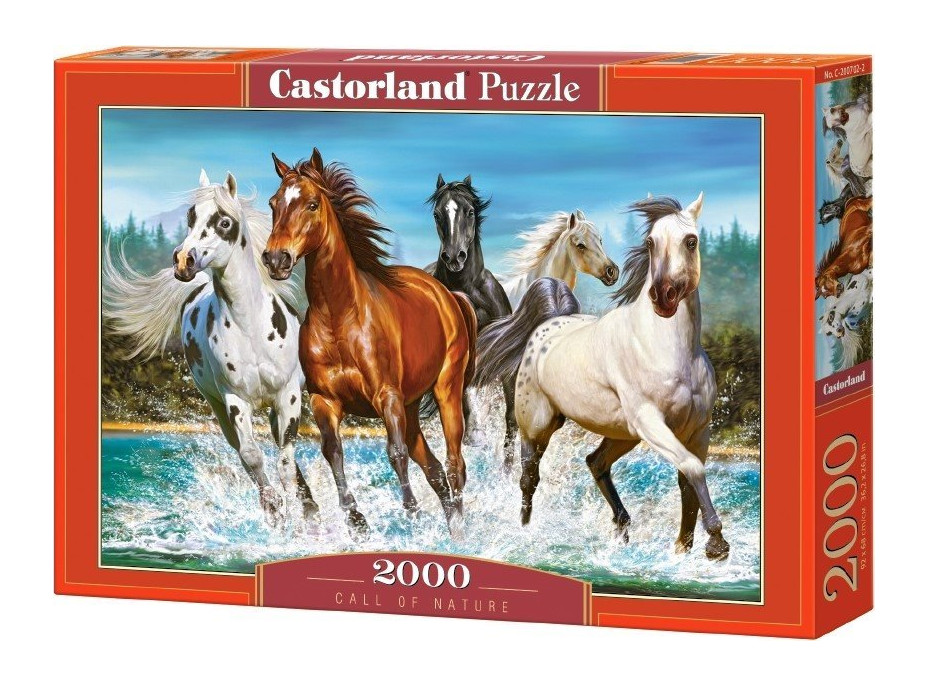 CASTORLAND Puzzle Volanie prírody 2000 dielikov