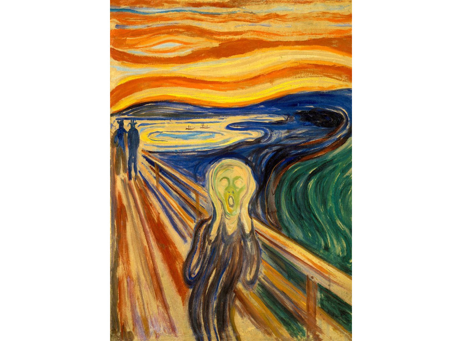 ENJOY Puzzle Edvard Munch: Výkrik 1000 dielikov