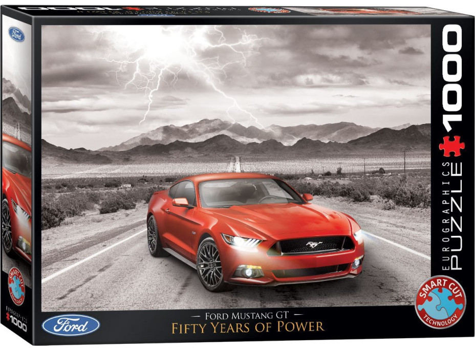 EUROGRAPHICS Puzzle Ford Mustang GT 2015, 1000 dielikov