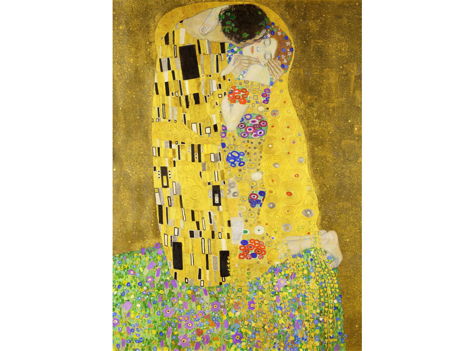 ENJOY Puzzle Gustav Klimt: Bozk 1000 dielikov