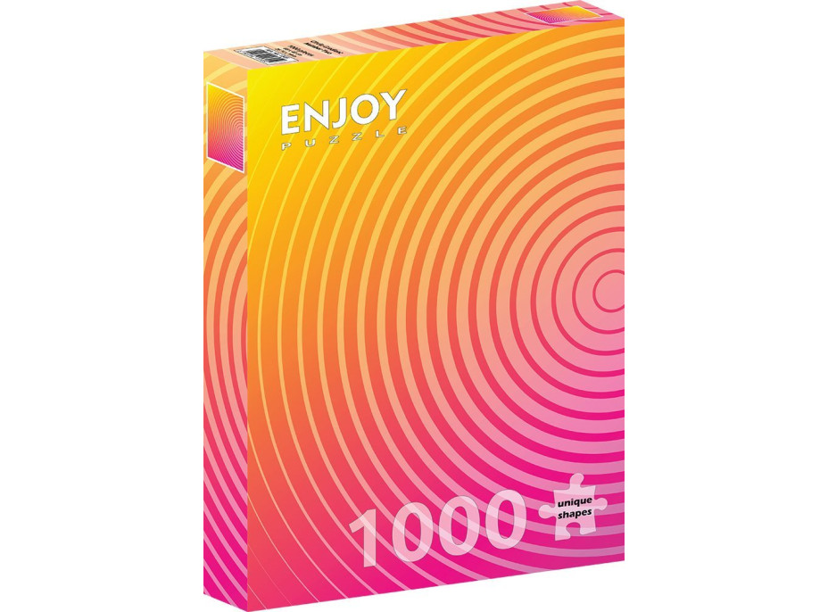 ENJOY Puzzle Kruhový gradient 2, 1000 dielikov