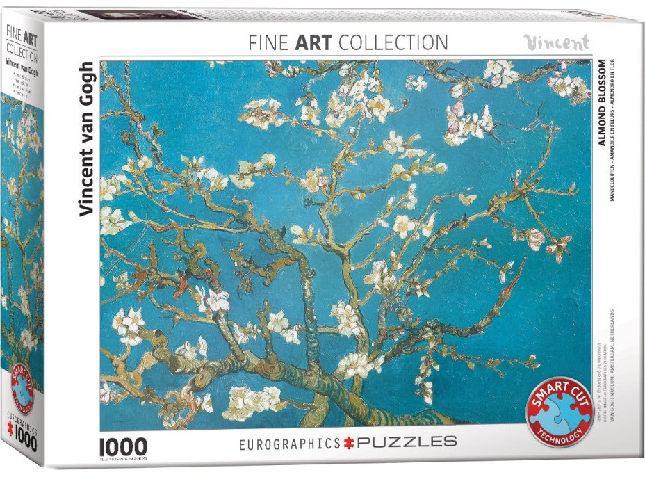 EUROGRAPHICS Puzzle Kvitnúce mandľovník 1000 dielikov
