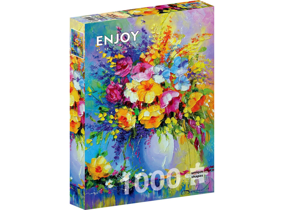 ENJOY Puzzle Kytica letných kvetov 1000 dielikov