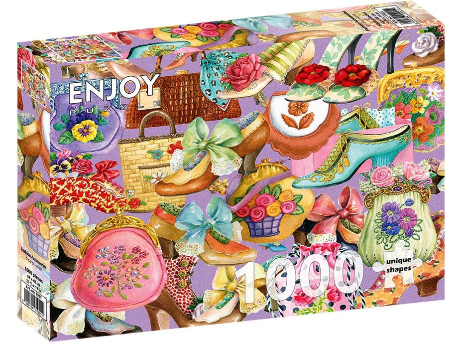 ENJOY Puzzle Módne doplnky 1000 dielikov
