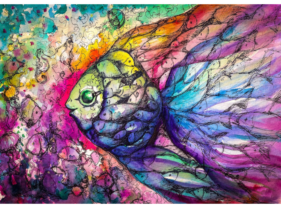 ENJOY Puzzle Ryby 1000 dielikov
