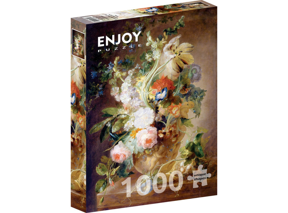 ENJOY Puzzle Váza s kvetinami 1000 dielikov