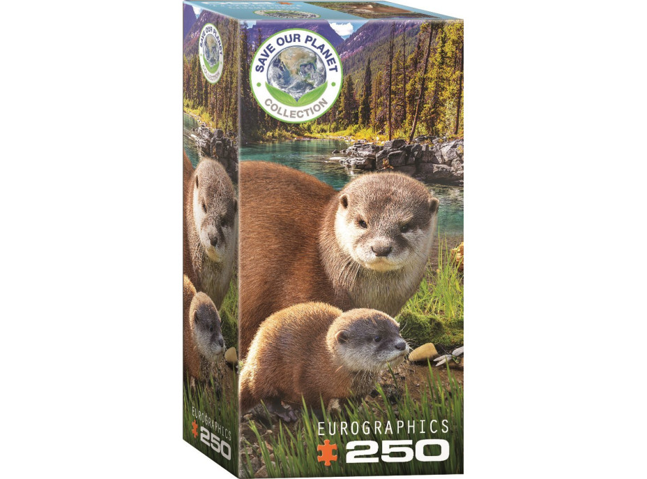 EUROGRAPHICS Puzzle Save Our Planet: Vydry XL 250 dielikov