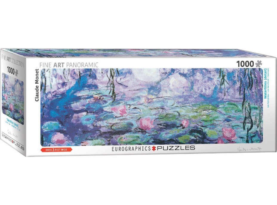 EUROGRAPHICS Panoramatické puzzle Lekná 1000 dielikov