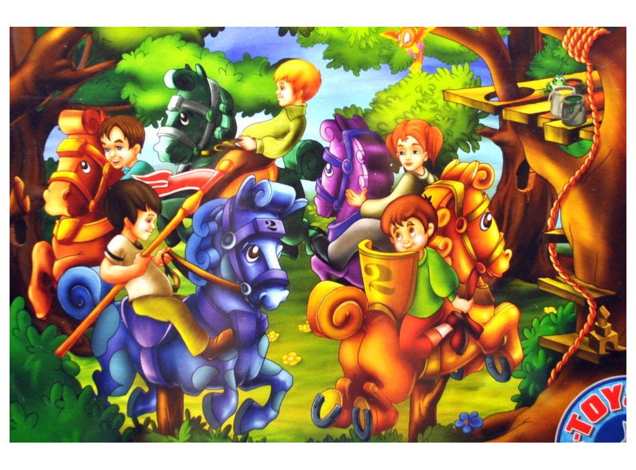 D-TOYS Puzzle Rytieri 35 dielikov