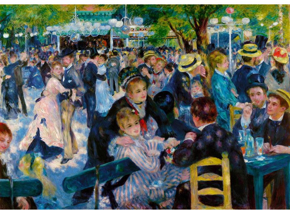 ENJOY Puzzle Auguste Renoir: Tanec v Moulin de la Galette 1000 dielikov