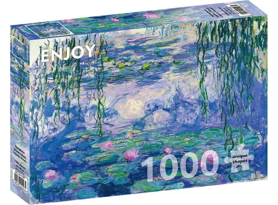 ENJOY Puzzle Claude Monet: Lekná 1000 dielikov