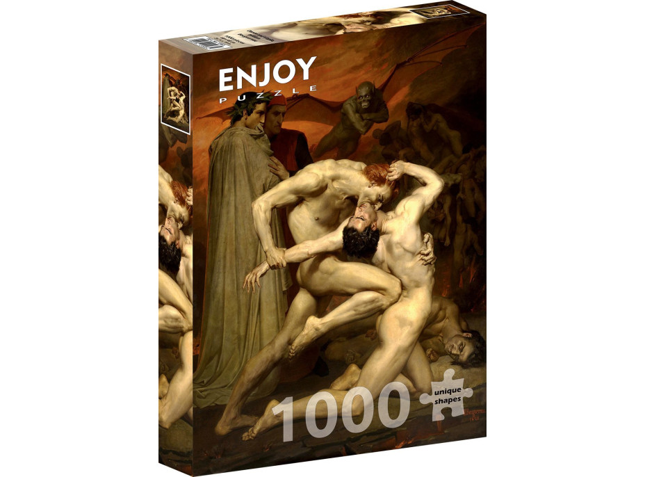 ENJOY Puzzle Dante a Virgil 1000 dielikov