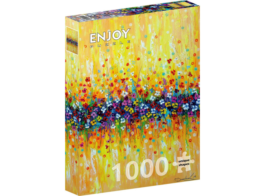 ENJOY Puzzle Jemná abstrakcia vo farbách 1000 dielikov