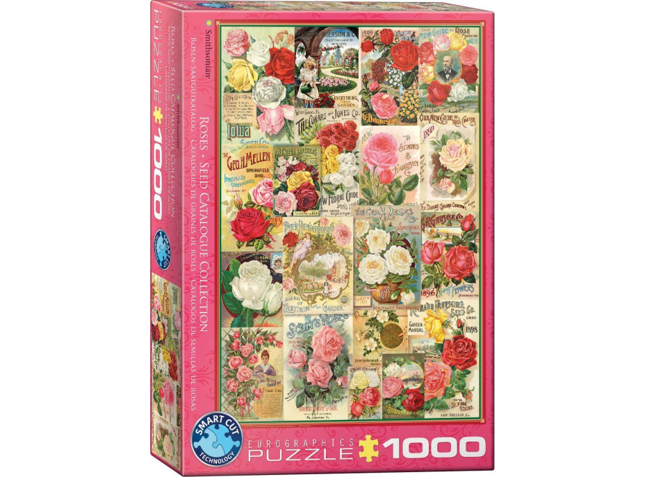 EUROGRAPHICS Puzzle Katalóg semienok: Ruža 1000 dielikov