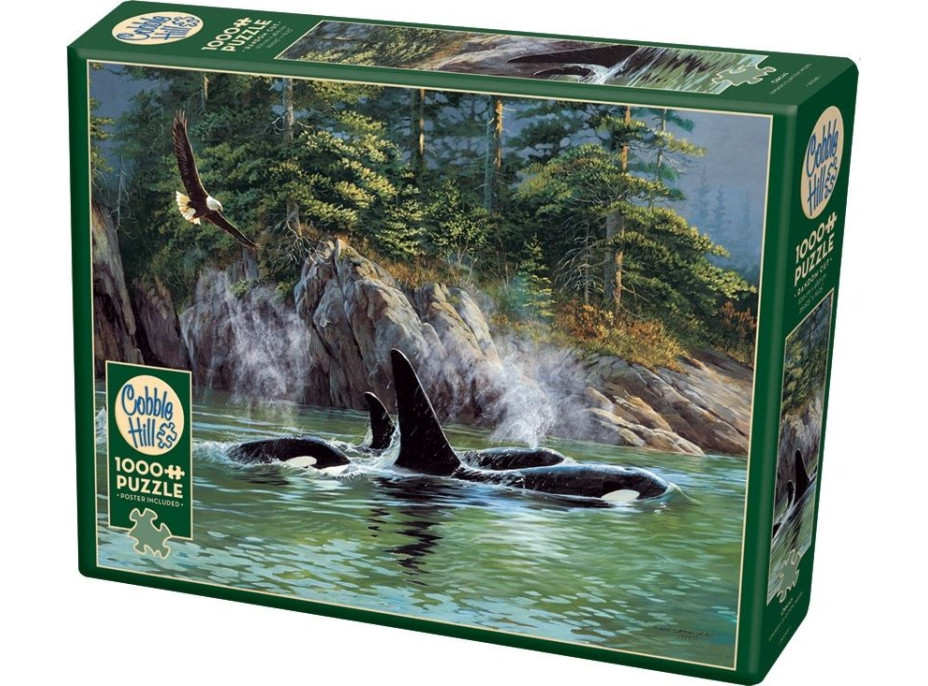 COBBLE HILL Puzzle Kosatky 1000 dielikov