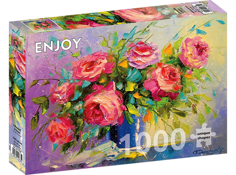 ENJOY Puzzle Kytica ruží 1000 dielikov