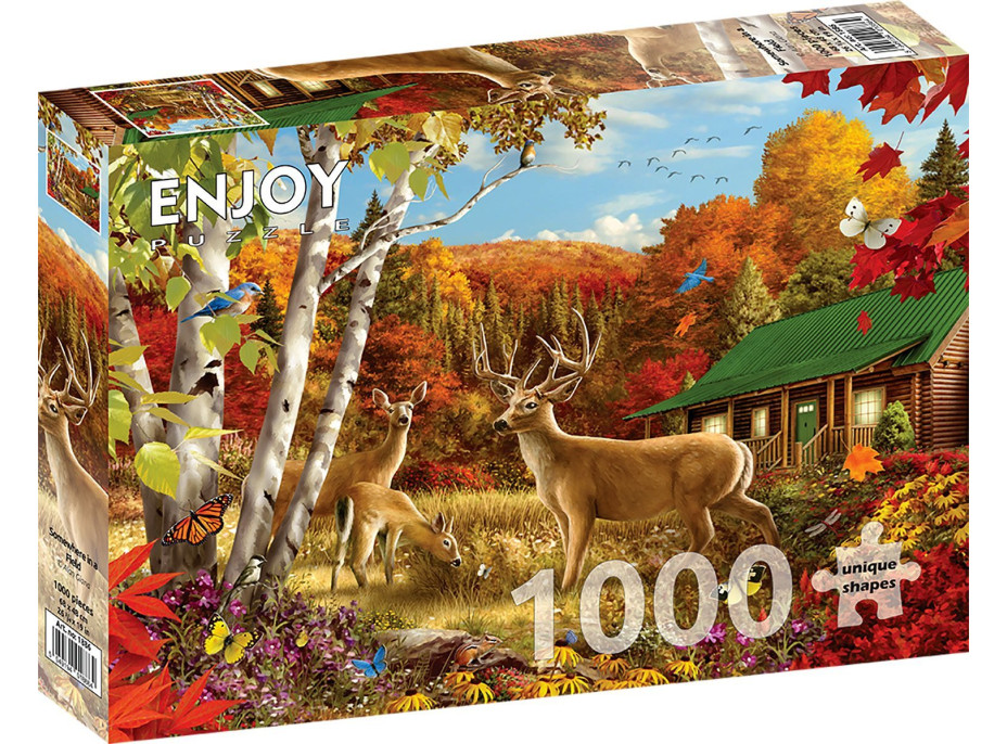 ENJOY Puzzle Niekde na poli 1000 dielikov