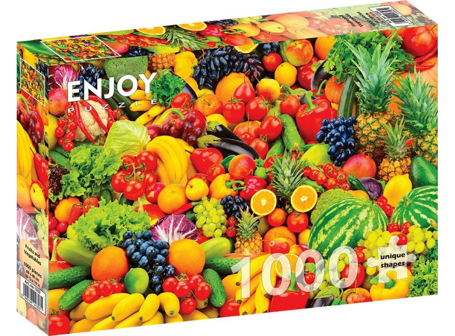 ENJOY Puzzle Ovocie a zelenina 1000 dielikov