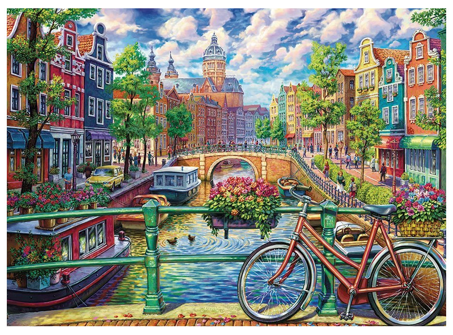 COBBLE HILL Puzzle Prieplav v Amsterdame 1000 dielikov