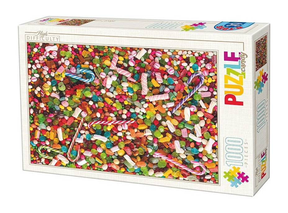 D-TOYS Puzzle Sladkosti 1000 dielikov