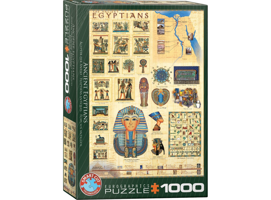 EUROGRAPHICS Puzzle Starí Egypťania 1000 dielikov