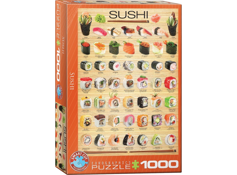 EUROGRAPHICS Puzzle Sushi 1000 dielikov