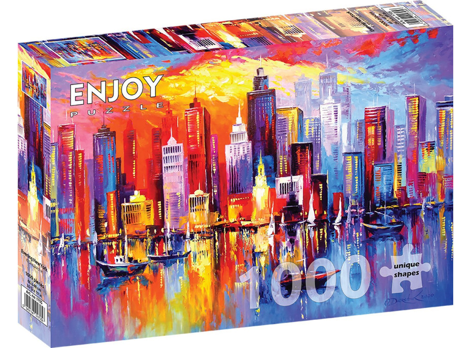 ENJOY Puzzle Večerné New York 1000 dielikov