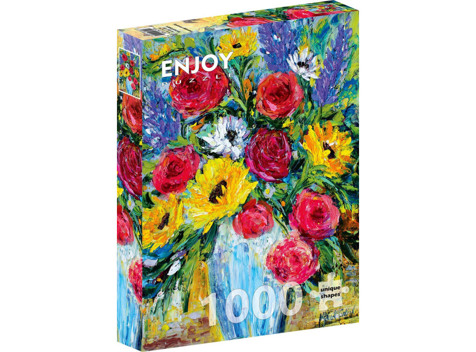 ENJOY Puzzle Večné kvety 1000 dielikov