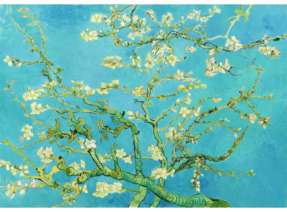 ENJOY Puzzle Vincent Van Gogh: Vetva mandľovníka 1000 dielikov