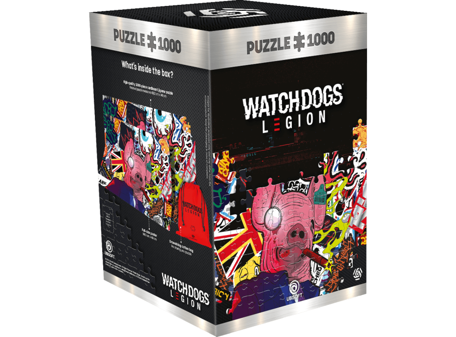 GOOD LOOT Puzzle Watch Dogs: Legion - Pig Mask 1000 dielikov